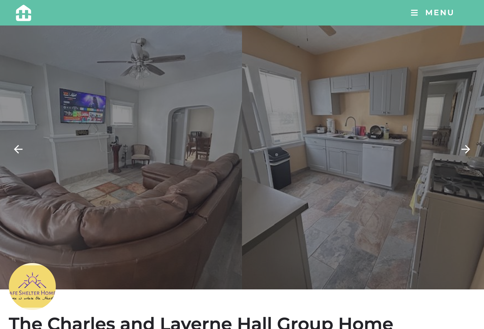 Group Home App screens